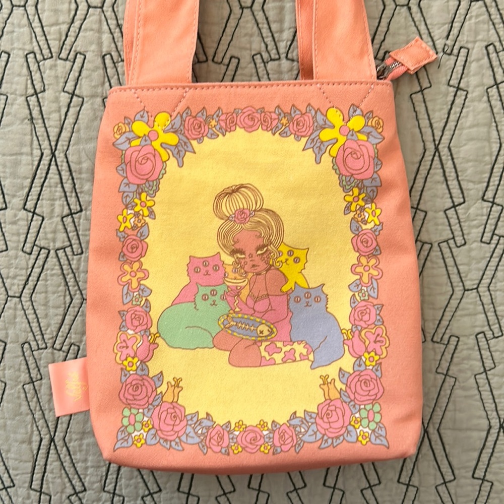 Valfre peach cats Shoulder bag